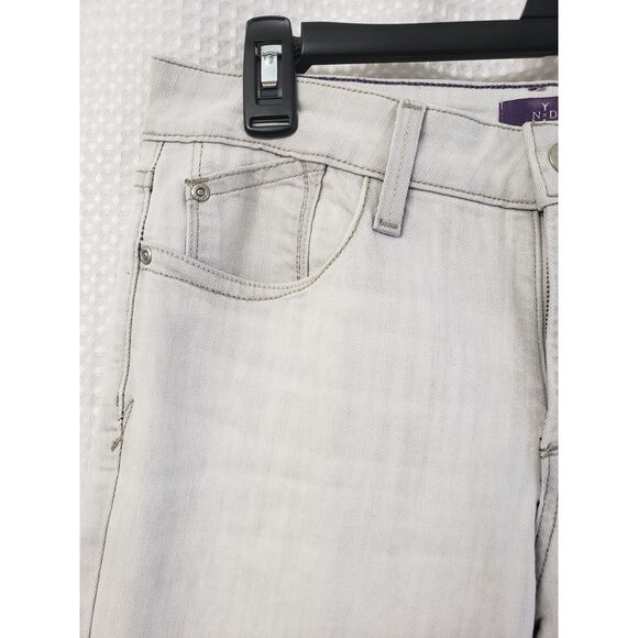 NYDJ Womens Jeans Size 6 Gray Purple Undertones Lift Tuck Tech Comfy Legging USA - Picture 4 of 7